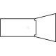 Podkładka metalowo-gumowa, 8,5 x 13,4 x TT85X134X1 | Exvi