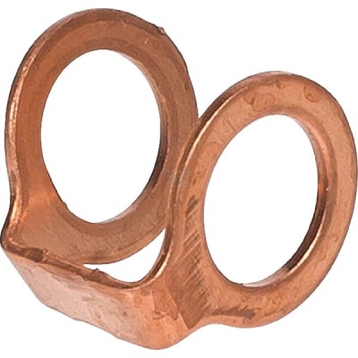 Podkładka miedziana podwójna, 6x11x1 H-8mm CU61110H8 | Exvi