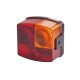 Lampa tylna zespolona 95x90mm, prawa 2SD002776241 | Exvi