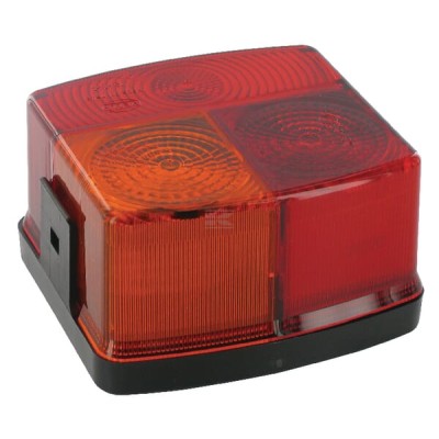 Lampa tylna zespolona 95x90mm, prawa 2SD002776241 | Exvi
