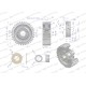 Satelita kompletny przedni napęd C-385 88/17-501/4 | Exvi