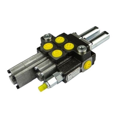 Rozdzielacz hydrauliczny 2-sekcyjny max ROZ40L/2LX1P | Exvi