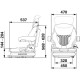 Siedzenie Primo Professional M, Grammer New G1291749 | Exvi