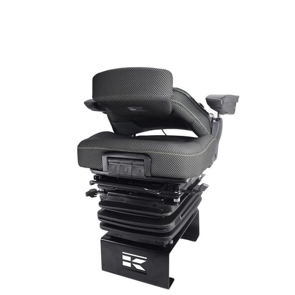 Siedzenie K-Lux, pneumatyczne, 540 mm SKL8202550BBH | Exvi