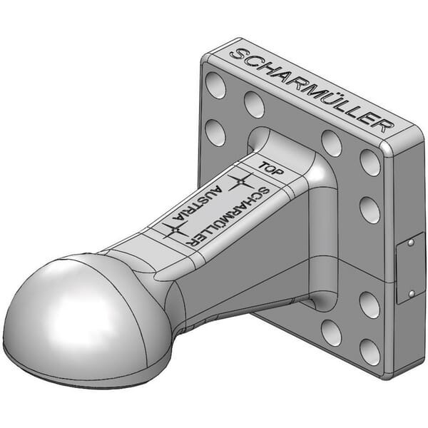 Zaczep kulowy, z kołnierzem pionowym 006659010A02 | Exvi