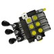 Rozdzielacz hydrauliczny 3-sekcyjny max ROZ40L/3 | Exvi