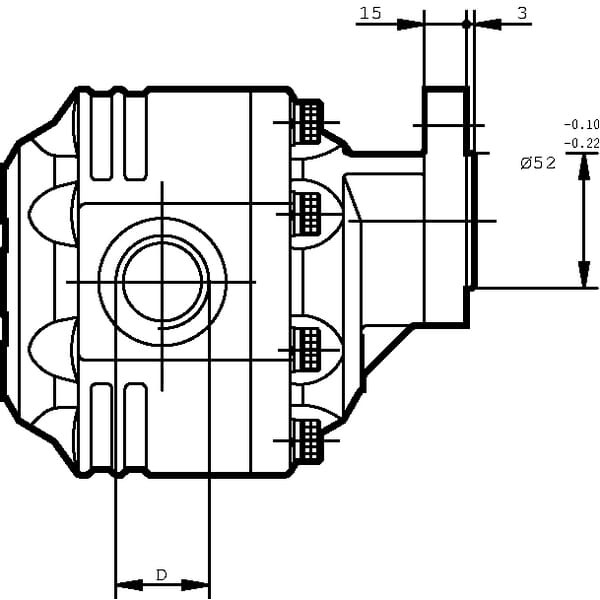 Pompa zębata Formula 30 Casappa FP3034D | Exvi