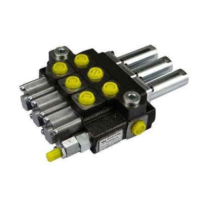 Rozdzielacz hydrauliczny 3-sekcyjny max ROZ40L/3L | Exvi
