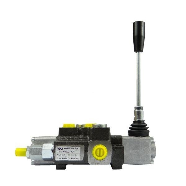 Rozdzielacz hydrauliczny 1-sekcyjny max ROZ40L/1 | Exvi