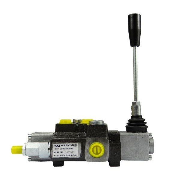Rozdzielacz hydrauliczny 1-sekcyjny max ROZ40L/1Z | Exvi