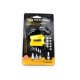 Zestaw kluczy TORX T10-T50 ze stali S2 9el WMK194 | Exvi