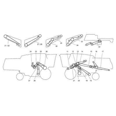 Pas klinowy Gates, 1902354 30241902354 | Exvi