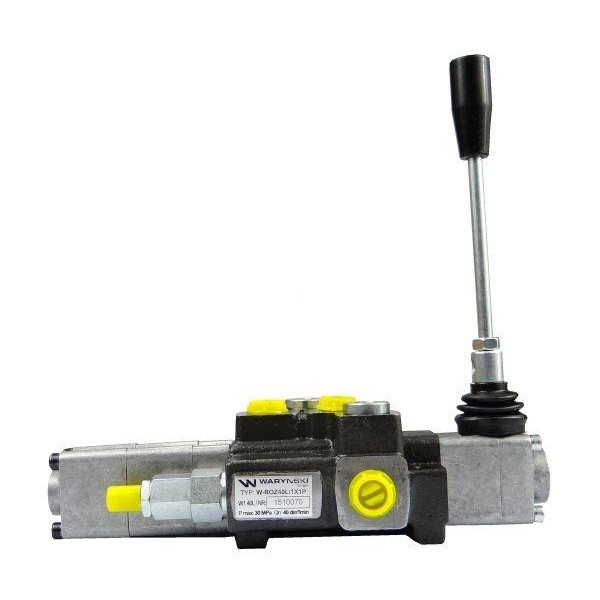 Rozdzielacz hydrauliczny 1-sekcyjny max ROZ40L/1X1P | Exvi