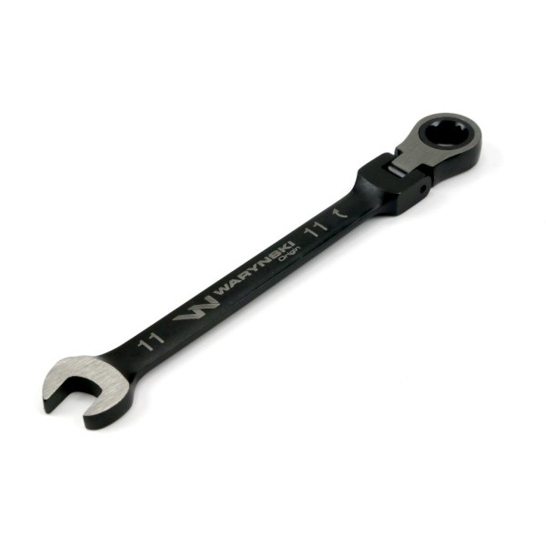 Klucz płasko-oczkowy 11 mm z grzechotką 72 WMK076 | Exvi