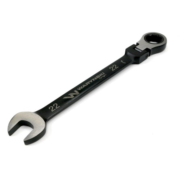 Klucz płasko-oczkowy 22 mm z grzechotką 72 WMK087 | Exvi