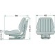 Siedzenie, DS44/1B Vario G2052165 | Exvi