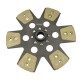 Tarcza sprzęgła fi 325 pias.22 frezy 86021060CU | Exvi