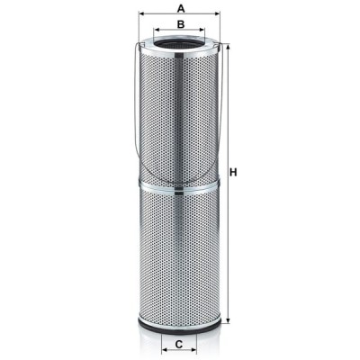 Filtr oleju hydraulicznego HD15002 | Exvi
