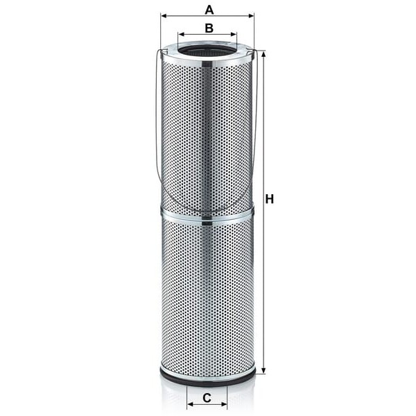 Filtr oleju hydraulicznego HD15002 | Exvi