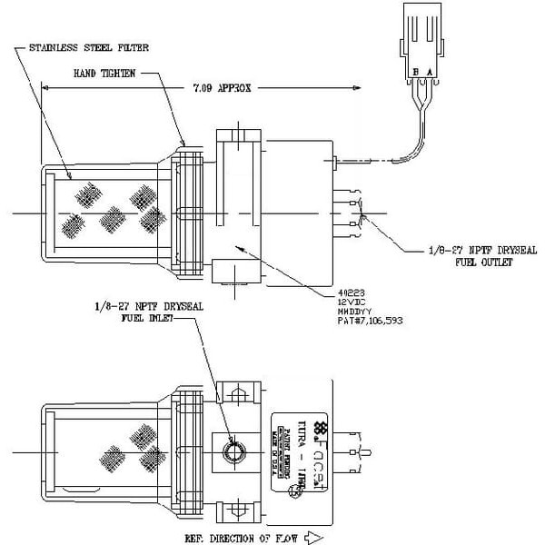 Pompa paliwa zasilająca 12V Facet 40223 EOP40223 | Exvi