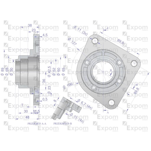 Głowica rozrusznika Case typu Magneton 6956570EX | Exvi