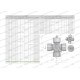 Krzyżak wału 30x88 (30x90) smarowanie 713090R | Exvi