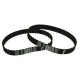 Pas zębaty ZR H 1.1/2", 80 zębów 400H150 | Exvi