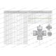 Krzyżak wału 35x98 smarowanie centralne 713598 | Exvi