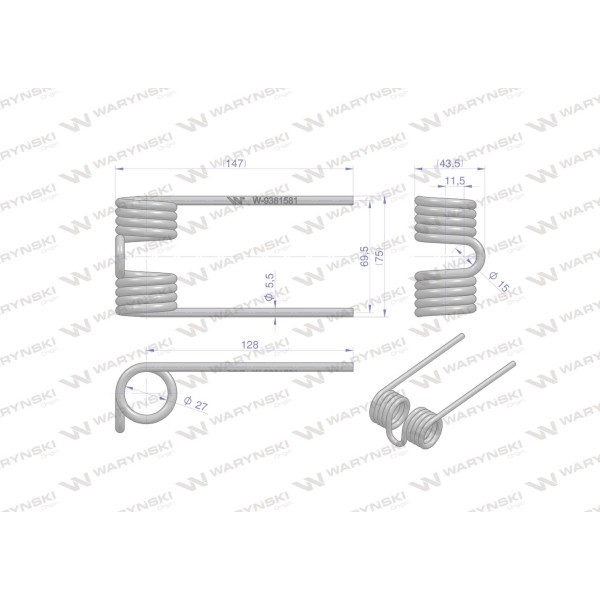 Palec podbieracza zastosowanie Krone 9381581 Waryński | Exvi