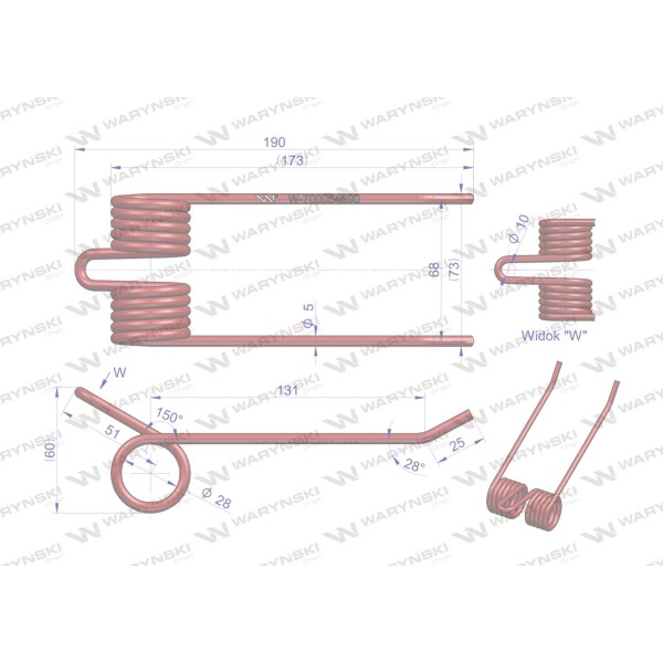 Palec podbieracza zastosowanie HESSTON 700054690 | Exvi
