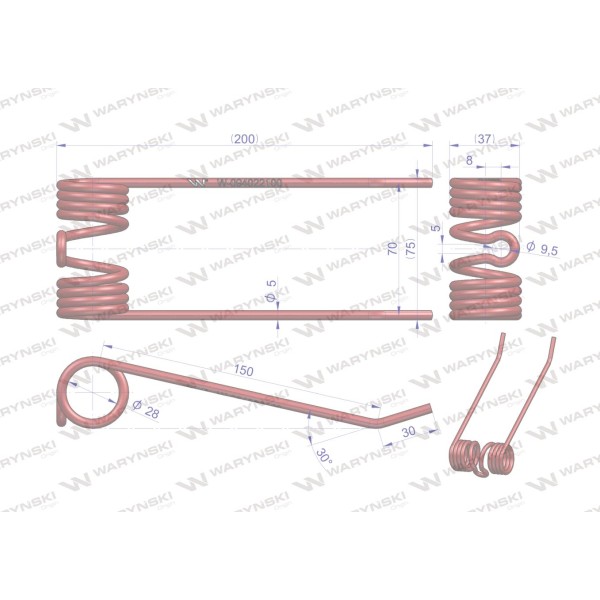 Palec podbieracza zastosowanie Welger 094022100 | Exvi