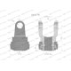 Widłak z pierścieniem 1 3/8 Z6 - 22X54Seria WR227101 | Exvi