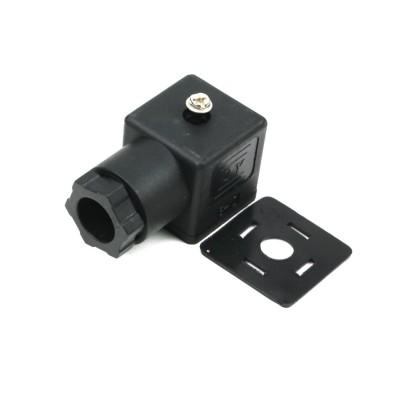 Wtyczka elektryczna (czarna) 12V 24V (SP666) WTYK-CZ | Exvi