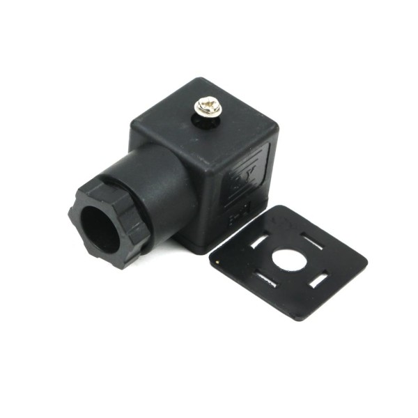 Wtyczka elektryczna (czarna) 12V 24V (SP666) WTYK-CZ | Exvi