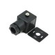 Wtyczka elektryczna (czarna) 12V 24V (SP666) WTYK-CZ | Exvi