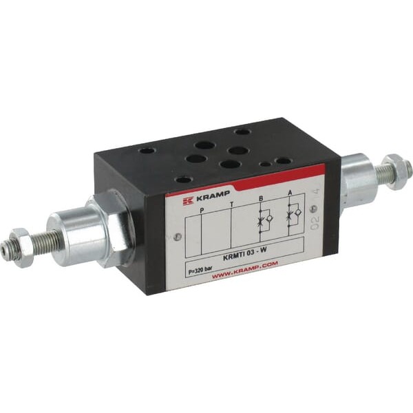 Zawór zwrotno-dławiący Cetop 03 - NG6 03W KRMTI03W | Exvi