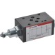 Zawór zwrotno-dławiący Cetop 03 - NG6 03W KRMTI03W | Exvi