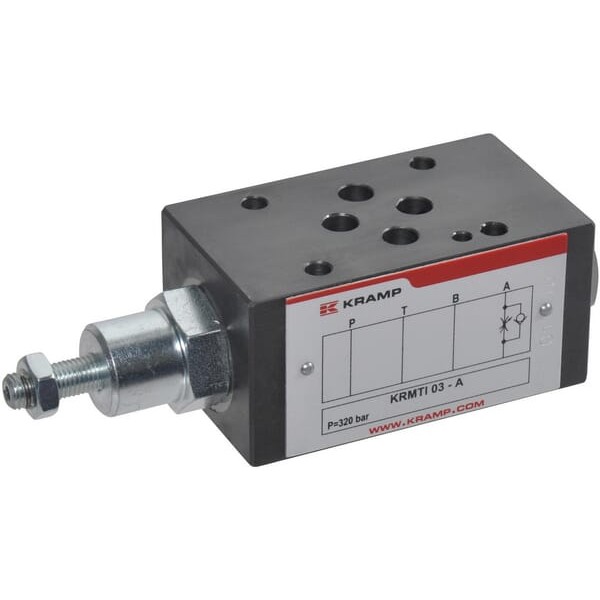 Zawór zwrotno-dławiący Cetop 03 - NG6 03W KRMTI03W | Exvi