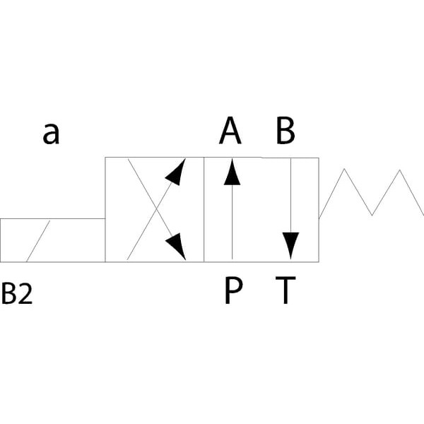Elektrozawór Cetop 03 - NG6 4/2 B20 12V KREV03B2012C | Exvi
