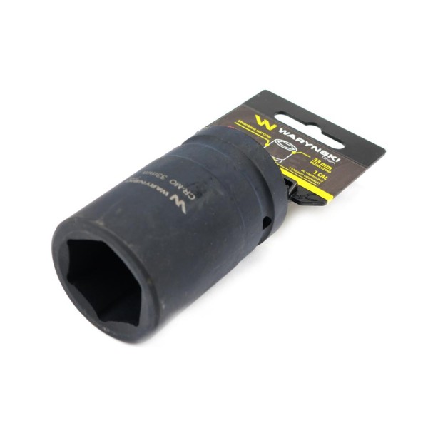 Nasadka udarowa sześciokątna 1"długa. 33 mm. WMU144 | Exvi