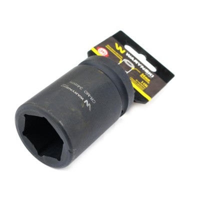 Nasadka udarowa sześciokątna 1"długa. 34 mm. WMU145 | Exvi