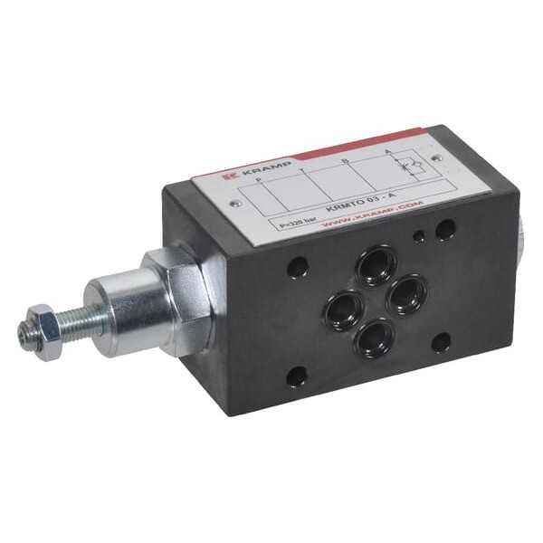 Zawór zwrotno-dławiący Cetop 03 - NG6 03W KRMTO03W | Exvi