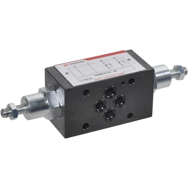 Zawór zwrotno-dławiący Cetop 03 - NG6 03W KRMTO03W | Exvi