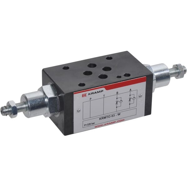 Zawór zwrotno-dławiący Cetop 03 - NG6 03W KRMTO03W | Exvi