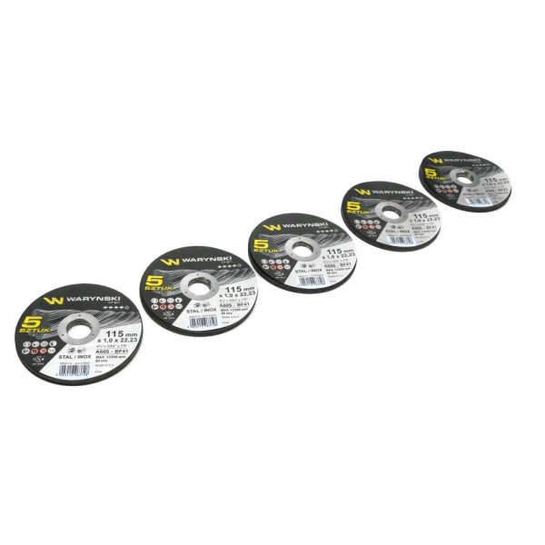 Tarcza do cięcia metalu 115 x1.0 x22.23 mm WMA311X25 | Exvi