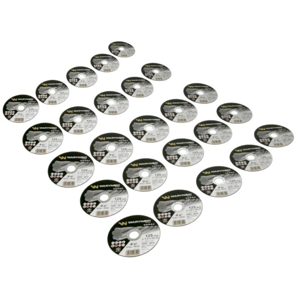 Tarcza do cięcia metalu 125 x1.0 x22.23 mm WMA312X25 | Exvi