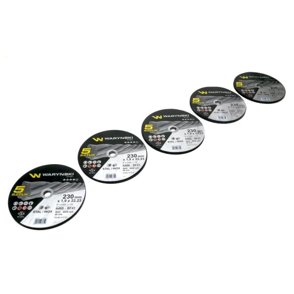 Tarcza do cięcia metalu 230 x1.9 x22.23 mm WMA315X25 | Exvi