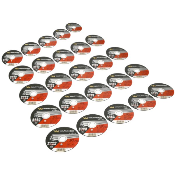 Tarcza do cięcia inoxu 125 x1.0 x22.23 mm WMA316X25 | Exvi