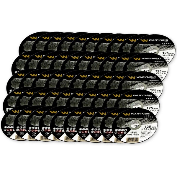 Tarcza do cięcia metalu 125 x1.0 x22.23 mm WMA312X50 | Exvi