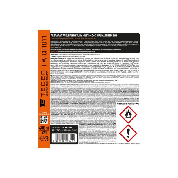 Preparat wielofunkcyjny MULTI-40+ CH1011 | Exvi